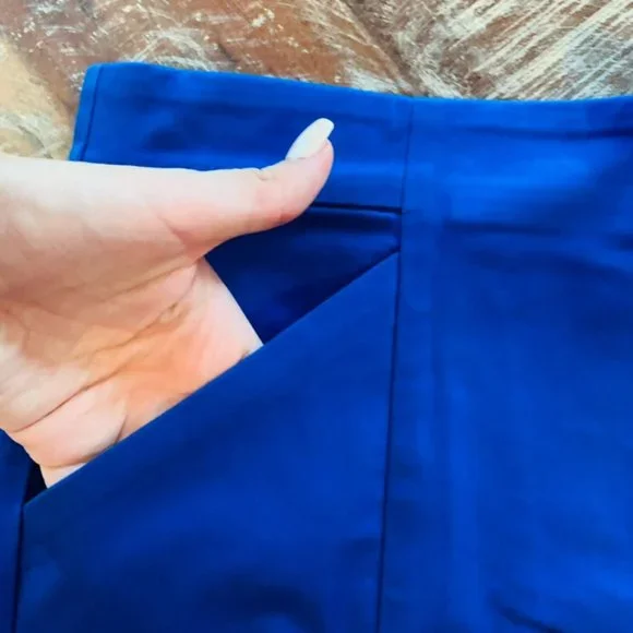 NWT Lilly Pulitzer Arabeth scallop shorts corsica blue - Picture 3 of 3